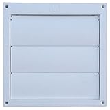 Speedi-Products EX-HLFW 06 6-Inch Diameter Louvered Plastic Flush Hood, White No Tailpipe [並行輸入品]