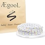 AEGOOL ledテープ RGB ホワイト 12V 高輝度 正面発光 10M 60leds/m SMD5050