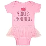 Customized Girl SHIRT ベビー・ガールズ US サイズ: 6 Months カラー: ピンク