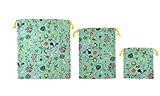solby 巾着3枚セット/ホクホク畑/グリーンポタージュ 【バッグ】FDSB102900