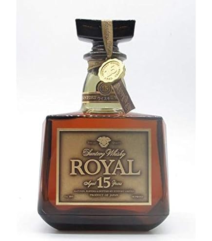 Amazon.co.jp: サントリー ローヤル 15年 ゴールドラベル 43度750ml 箱