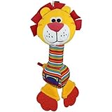 BabyグラブぬいぐるみおもちゃスティックHand Rattleおもちゃwith Teether – -lion