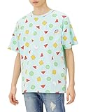 Tシャツ しんちゃん パジャマ 総柄 シロ キャラクター グッズ 半袖