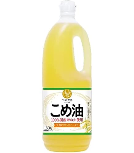 Amazon | TSUNO つの食品 こめ油 米油 1000g | TSUNO | 米ぬか油 通販