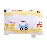 Made For Little Sleepy Head幼児用枕カバー50 * 30 cm – 100 %コットン – Naturally低刺激性 13*18 イエロー