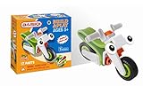 Hua建物ブロックセット17ピースConstruction教育玩具Motorcycle For Boys And Girls Kidsクリスマスギフトグリーン