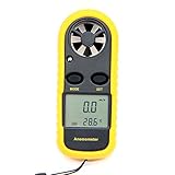 KAHE デジタル 風速計 温度計搭載 風速計測 簡単・手軽 ポケットアネモメーター