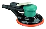 Dynabrade 59028 6-Inch Self-Generated Vacuum Dynorbital-Spirit Random Orbital Sander, Teal [並行輸入品]