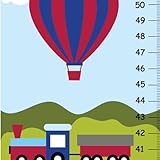 Personalized輸送とエアバルーンGrowth Chart for Children
