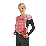 Hoppediz Hop-Tye Classic Baby Carrier Sling (Jacquard Los Angeles Red) by Hoppediz