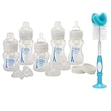 Dr. Brown's Natural Flow Wide Neck Newborn Feeding Set with Bottle Brush by Dr. Brown's