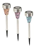 Mosaic Solar Pathway 3 Piece Light Set [並行輸入品]