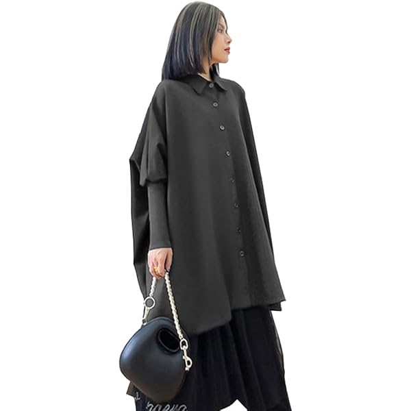 Amazon | [Le sucood] ダークモーニングパーカーマントコート