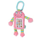 US輸入 Rich Frog ベビー おもちゃ iPhrog Plush - Pink [並行輸入品]