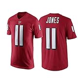 Outerstuff Julio Jones アトランタ・ファルコンズ #11 NFL ユースサイズ パフォーマンスプレイヤー ジャージ Tシャツ レッド (ユースサイズ 8-20) Youth Me