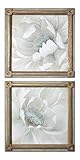 Uttermost Winter Blooms花柄アートS / 2