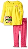 John Deere PANTS ベビー・ガールズ カラー: イエロー
