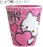 ケイカンパニー ハローキティ メラミンカップ ヒョウ柄ハート KT-MM-HH