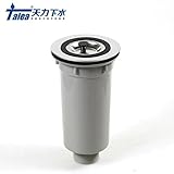 天力「キッチン用流し排水栓」カゴ付流し排水栓115ｍｍ XK287C002