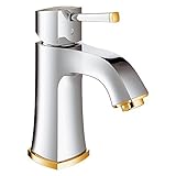 グローエ　GROHE SPA COLLECTIONS　【23 310 IGJ】　グランデラ シングルレバー洗面混合栓(引棒なし) クロームxゴールド