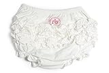 Ruffle Buns(ラッフルバンズ) ベビーブルマ フリル おむつカバー アイボリー Ivory 6-12ヶ月 RB3008_3