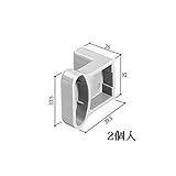 引手ホルダー(HH-N-0019)(2個入) YK：ブラック