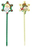 Alpine wqs115 a-tm LEDスノーフレークsnowmeterクリスマスStake (パックof 12 )