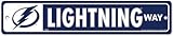 NHL Tampa Bay Lightning 4 " x 19 "プラスチックStreet Sign Wincraft