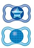 2 Count, BPA-Free Silicone Orthodontic Pacifier by MAM