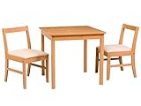koeki ダイニング3点セットナチュラル色 ETT-7575(NA)