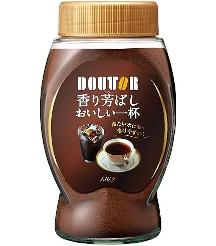 Amazon.co.jp: ドトール インスタントコーヒー 香り豊かなおいしい一杯