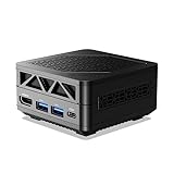 MINISFORUM EM780 ミニpc AMD Ryzen 7 7840U Radeon 780M MiNiPC LPDDR5 32GB 1TB PCIe4.0 SSD Wi-Fi6 BT5.2 TYPE-C-有線 LANドッキングステーション付き HDMI/USB4x2(8K@40Hz|Alt PD) 65W GaN Type-Cアダプター付属 Windows 11 home 小型PC