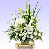 お供え・お悔みの献花　花キューピットのお供えのアレンジメント