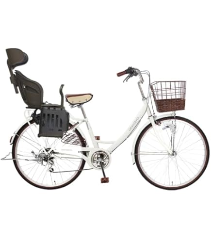 Amazon | 3人乗り子供乗せ自転車 アサヒサイクル ヘッドレスト付き