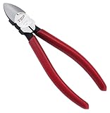 トップ(TOP) プラスチックニッパ バネ付 ラウンド刃 PLN-125R
