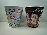 AAA え～パンダ メラミンカップ ブラック ミント セット えーパンダ