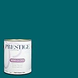 Prestige Paints Exterior 1つでペイント、プライマー、1-gallon、フラット、Comparable一致のSherwin Williams Topsail 1 Gallon 