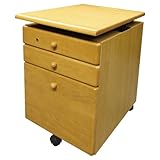 天板可動式ワゴン ファルコンワゴンA可動ライトカラー[幅41.4cm 奥行54cm] 5140183