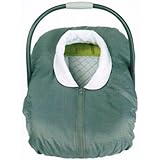 Over the Top Infant Carrier Cover- Grey (Grey) by Crown Crafts [並行輸入品]