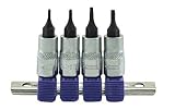 OEMTOOLS 25222 Four-Piece Tamper Proof Star Bit Set T6,7,8,9 [並行輸入品]