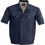 ジーベック XEBEC/半袖ブルゾン/サワークロス 半袖ブルゾン カラー:10_コン サイズ:S 品番:7561