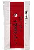 やげん堀 七味唐辛子 中辛 27g 浅草 焼唐辛子 山椒 けしの実 麻の実 唐辛子 辛さや香りのバランスが良い中辛