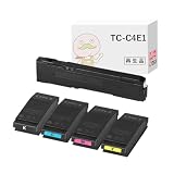 【エコッテ】 OKI (沖)用 TC-C4E1 リサイクルトナー 4色セット + 廃トナーボックス ブラック (黒) シアン マゼンダ イエロー TC-C4EK1/TC-C4EC1/TC-C4EM1/TC-C4EY1 COREFIDO コアフィード COREFIDO コアフィード C650dnw