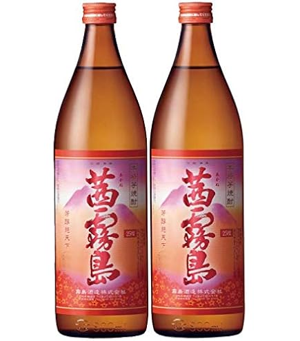 Amazon.co.jp: [6本セット]霧島酒造 茜霧島 芋焼酎 25度 900ml : 食品