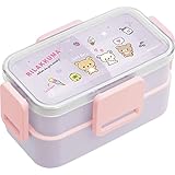サンエックス リラックマ 4点ロックふわっと2段ランチボックス KA13201