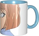 灰原哀 マグカップ コーヒーカップ 保温 おしゃれ ミルクコップ 陶器 コップ 330ml