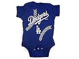 【ノーブランド品】【子供用】OUTER STUFF MLB 【NEWBORN & INFANT FAN-TASTIC BASEBALL BODYSUIT】 (0-3MONTHS, LA ドジャース-L