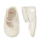 (ジンボリー) GYMBOREE (0～2才) マウス&ムース バレーフラットクリブシューズ カラー:アイボリー 4(12cm) [並行輸入品]