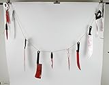 Weryn（TM）ハロウィン小道具ナイフハンギングデコレーションホラーお化け屋敷のインテリア
