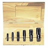 HSSカットねじテーパパイプHSSカットねじテーパパイプタップセット1 / 8 – 1インチ6 pc